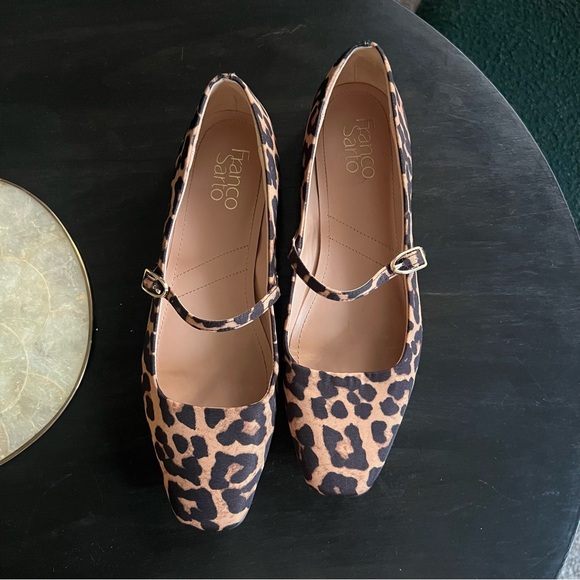 Franco Sarto Square Toe Mary Jane Flats - Picture 3 of 8